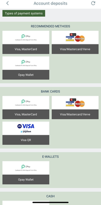 Melbet app deposit methods