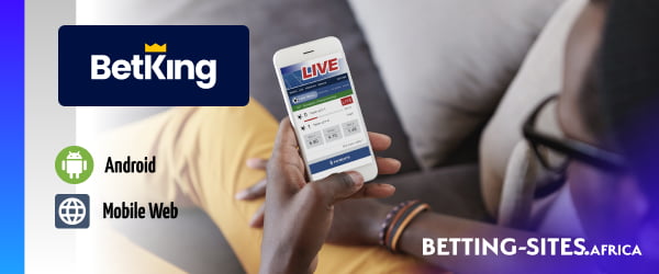 Betking Android app and mobile web teaser