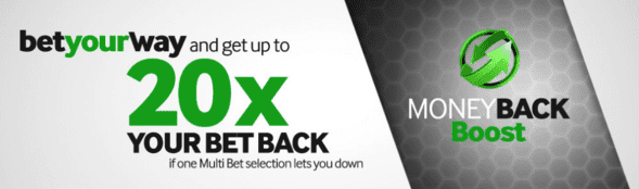 Betway Moneyback Boost