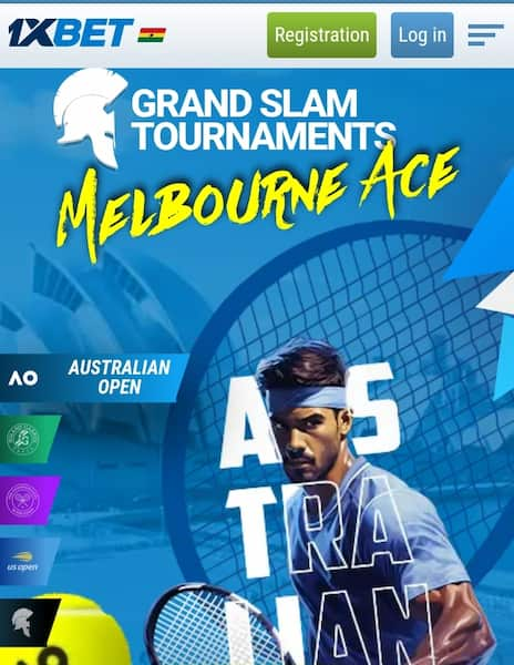 1xbet Grand Slam Tournament Offer