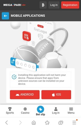 Mega Pari Mobile App