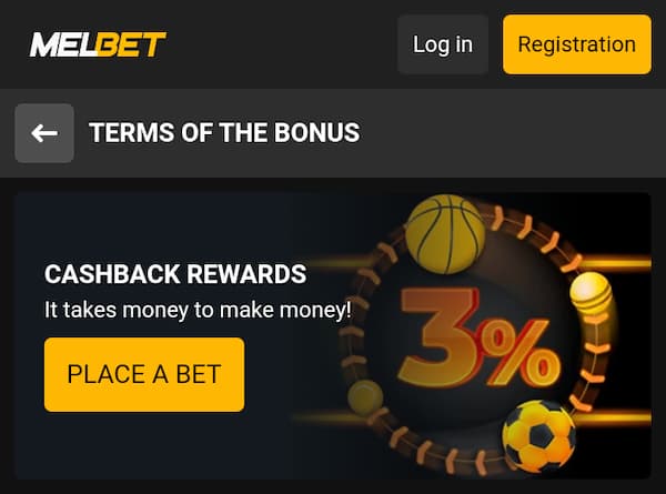 Melbet CashBack Rewards