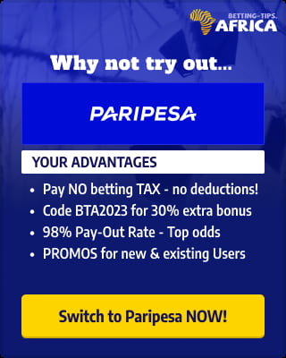 Avoid betting tax at Paripesa