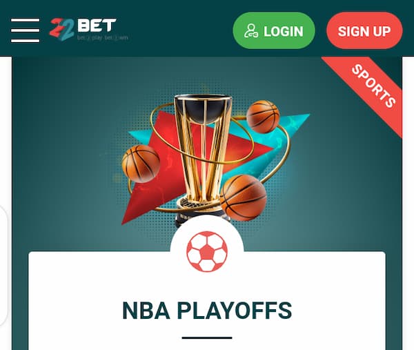 22Bet NBA Playoffs