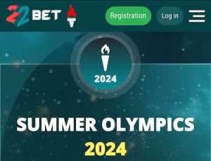 22bet 2024 summer Olympics promo