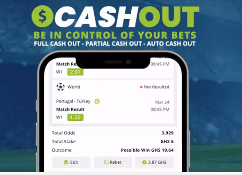 Cashout betting