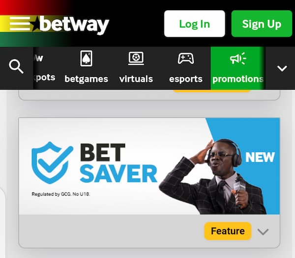 Betway Bet Saver