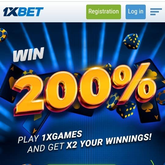 1XBet 200% Winnings on 1xGames