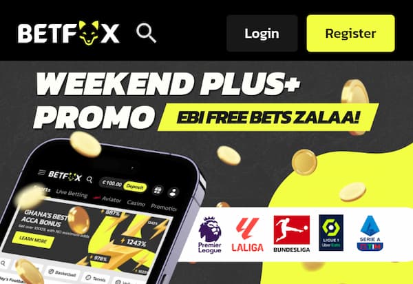 Betfox Weekend Plus Offer