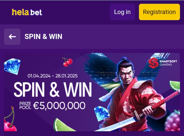 Helabet Spin & Win