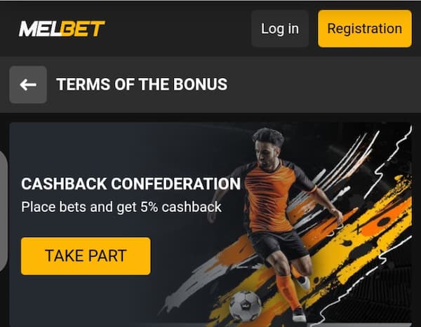 Melbet Cashback Confederation