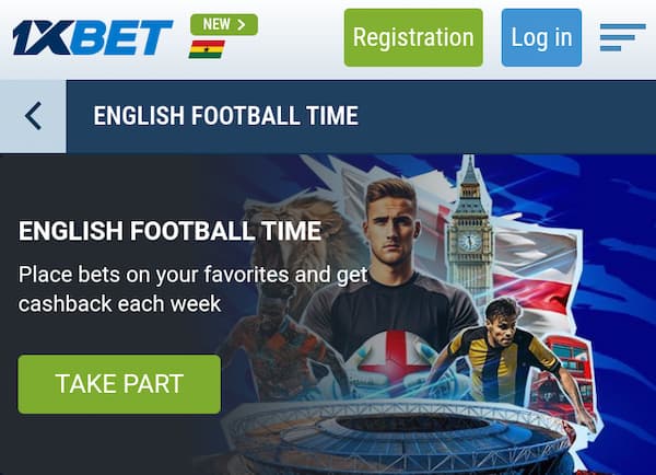 1xBet English Football Time