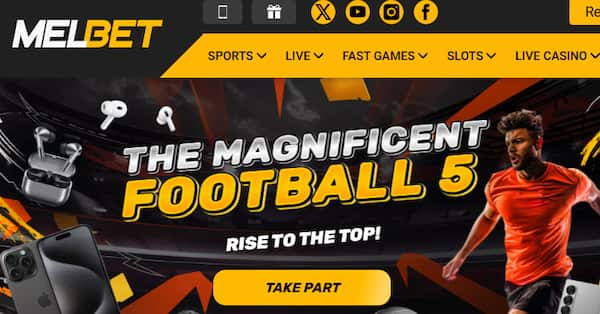 Melbet Magnificent Football 5 promo