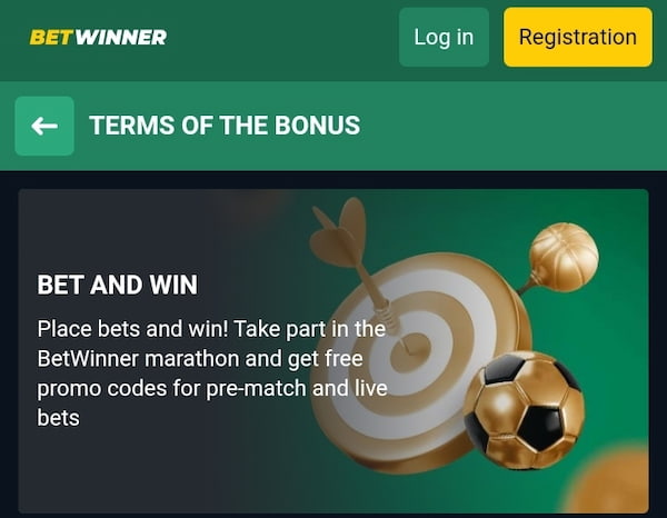 Betwinner Bet And Win Promo